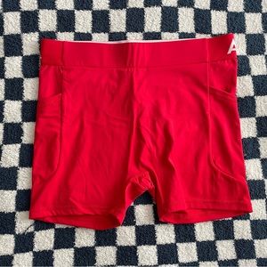 AYBL Red Training Shorts